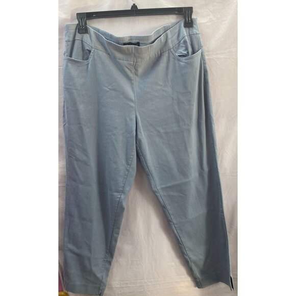 N Touch 18W Light Gray 4 Pocket Stretch Pants. - Picture 1 of 3